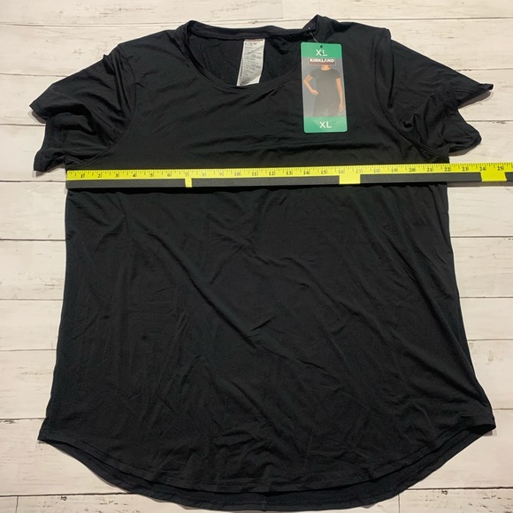 NWT Kirkland Signature Black Active Tee Sz. XL - Picture 5 of 6